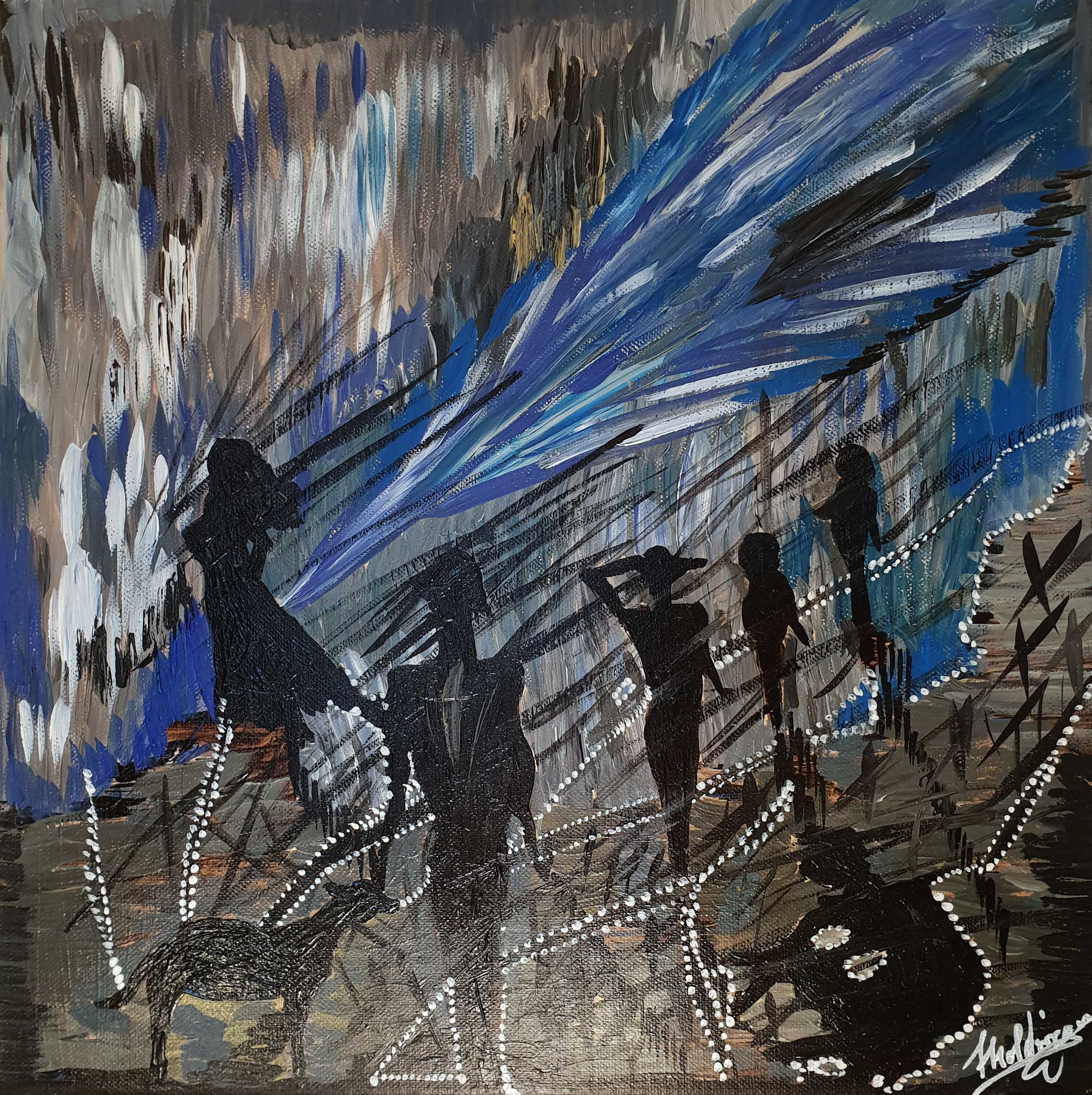 People in the Rain